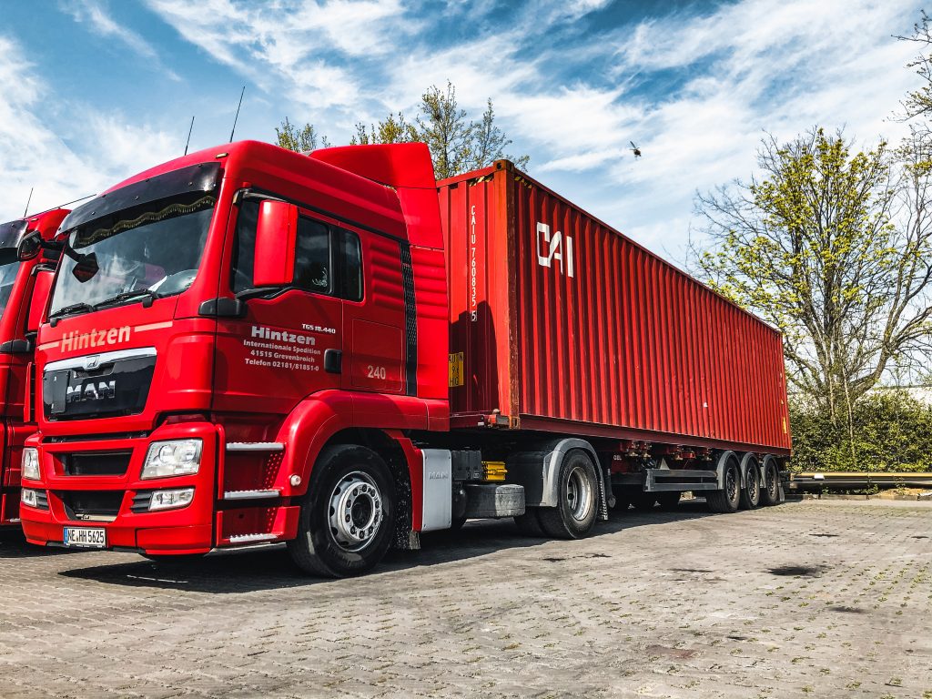 LKW MAN Truck Container Spedition Hintzen
